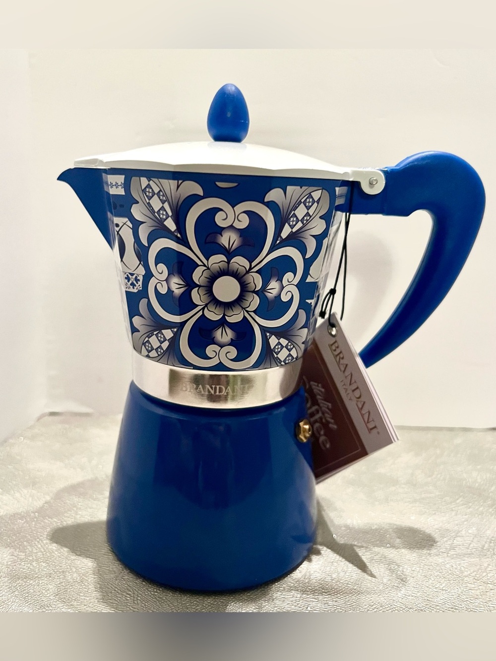 NEW BRANDANI ITALIAN COFFEE MAKER 6 CUP MOKA POT Stovetop expresso  Sicilian.